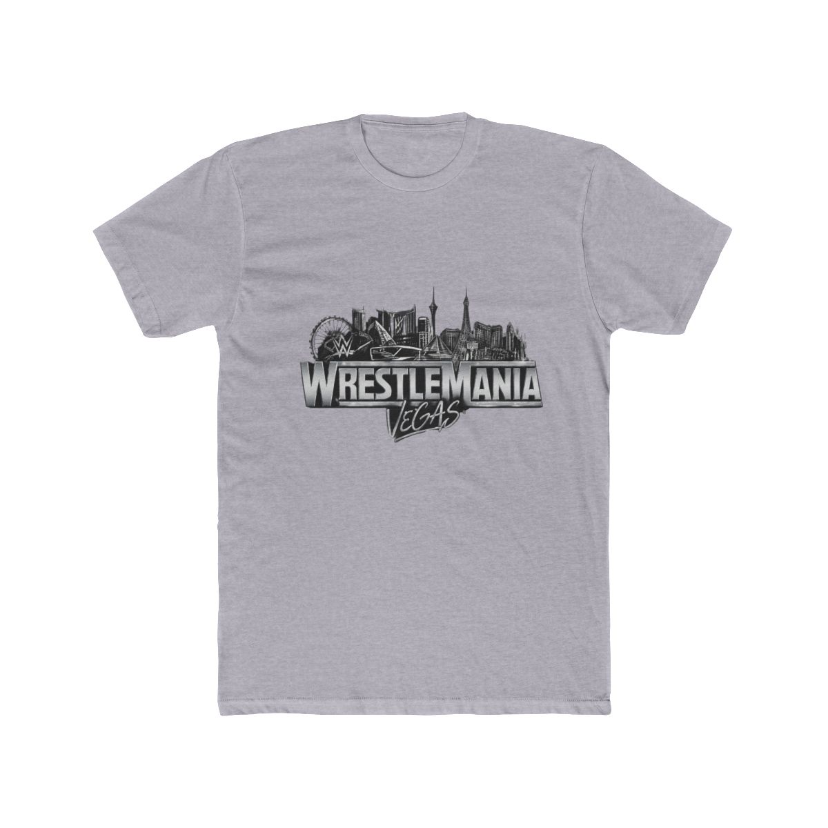 WWE WrestleMania 42 Logo T Shirt - alternate angle 2, merchandise