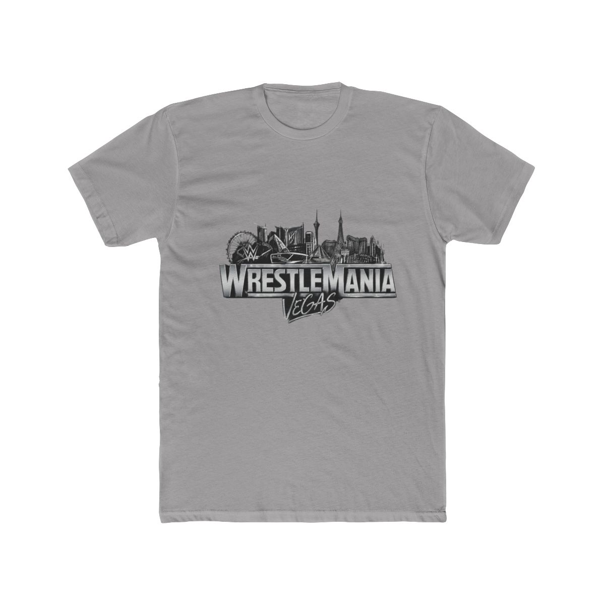 WWE WrestleMania 42 Logo T Shirt - alternate angle 3, merchandise