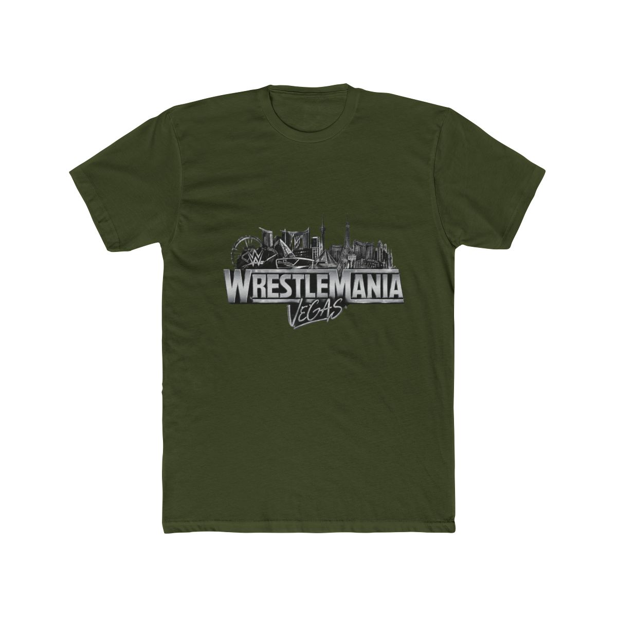 WWE WrestleMania 42 Logo T Shirt - alternate angle 5, merchandise
