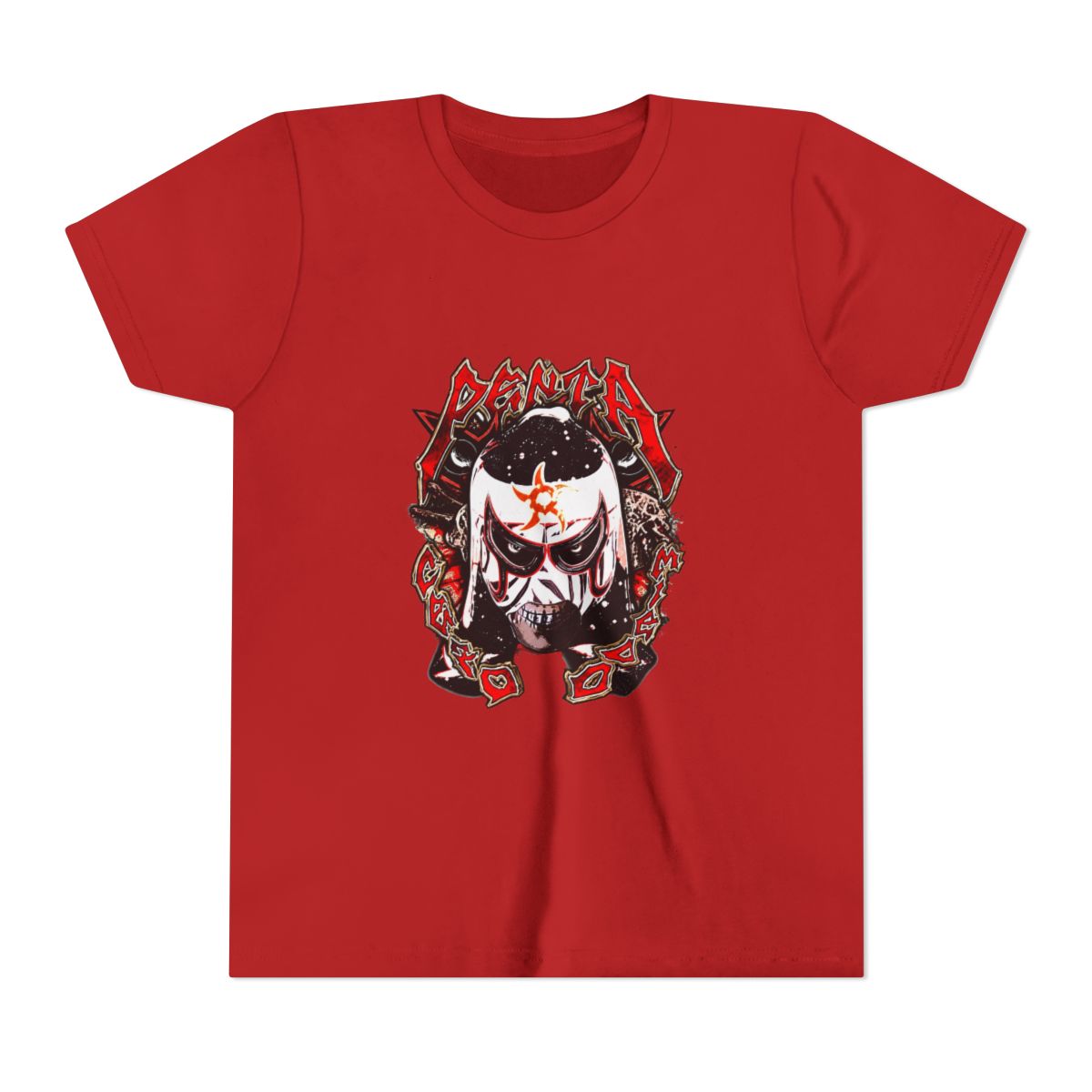 Penta El Zero Miedo – WWE Inspired Lucha Mask Design Kids T Shirt - alternate angle 5, merchandise